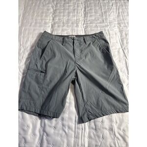 Weatherproof Vintage Performance Series Tech Shorts Grey Greenish Men's Size 34